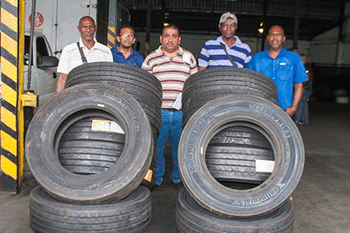 Haga una cita para un neumático regulado en Venezuela