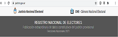 Requisitos de votación en Argentina