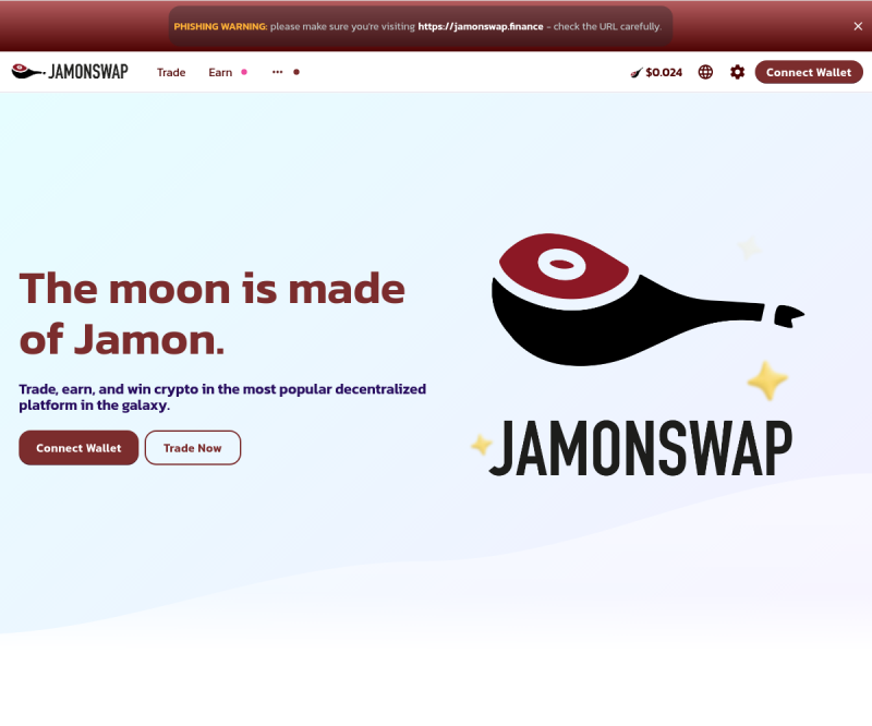 JamonSwap: Qué es y como comprar en esta DEX