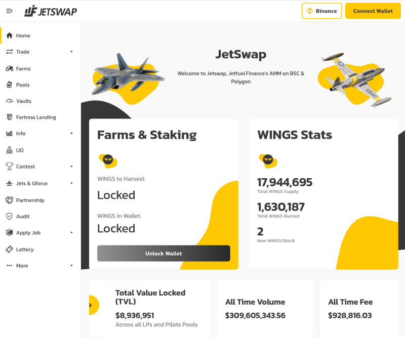 JetSwap: Qué es y como comprar en esta DEX