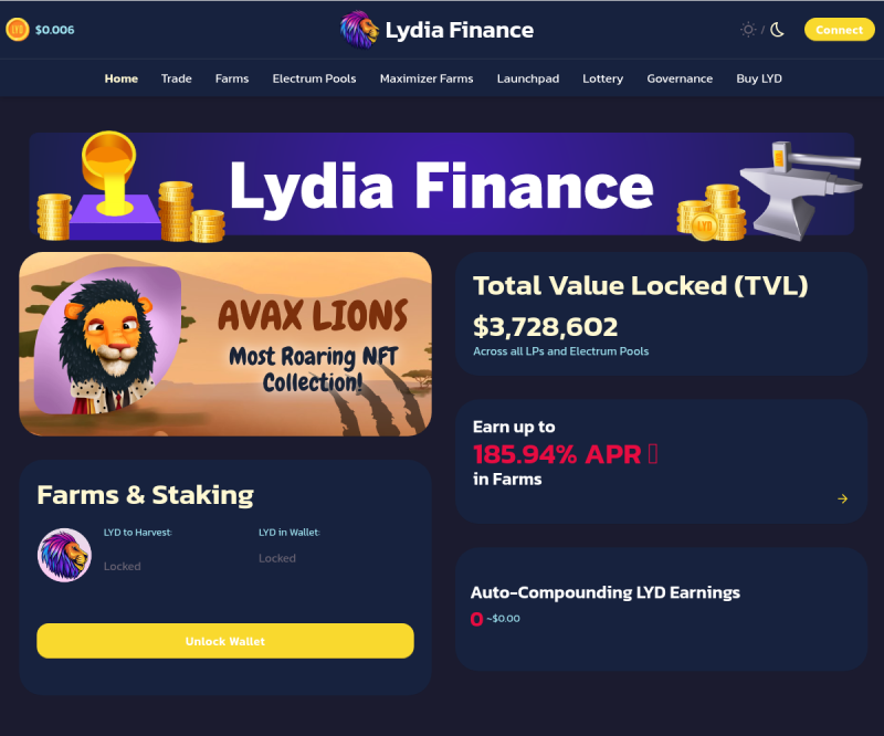 LydiaFinance: Qué es y como comprar en esta DEX