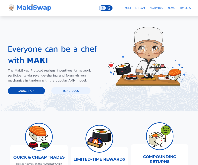MakiSwap: Qué es y como comprar en esta DEX